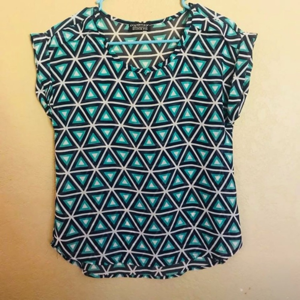Paper moon blouse
